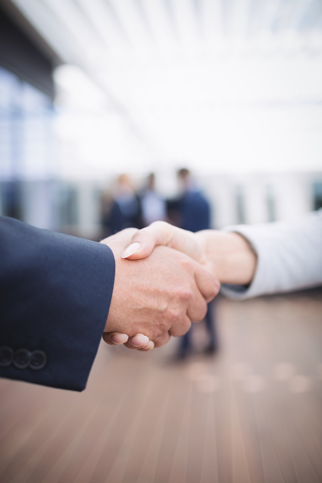 Handshake — join the Erregi team