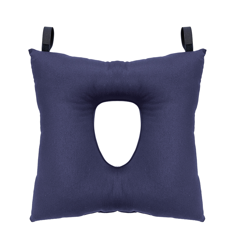 Shaped cushion with central hole