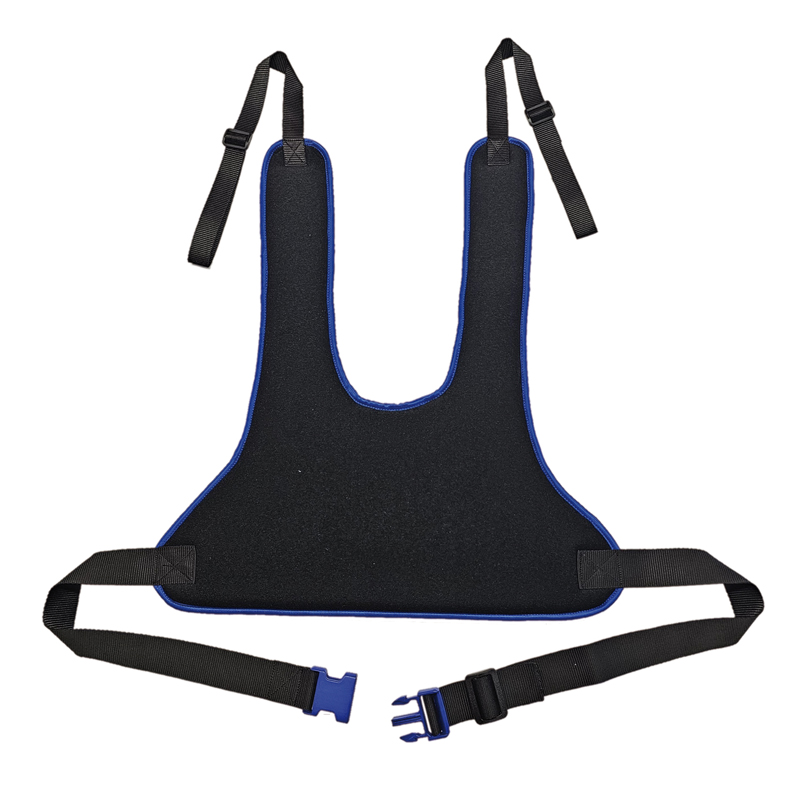 Velvet chest belt