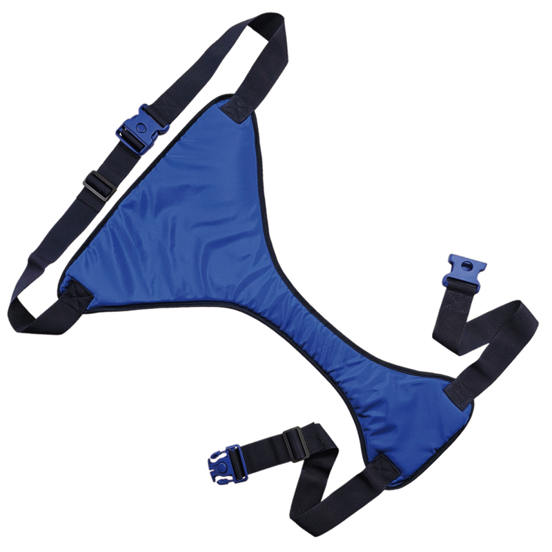 Pelvic belt with safety fastening
