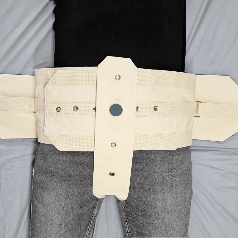 Containment belt for bed double movement with groin band