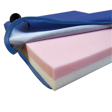 Two-component viscoelastic cushion
